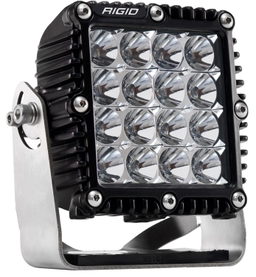 Q-Series PRO Flood Optic, Black Housing, Single, RIGID Industries 244113
