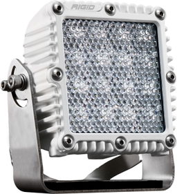 Q-Series PRO Flood Diffused, White Housing, Single, RIGID Industries 245513