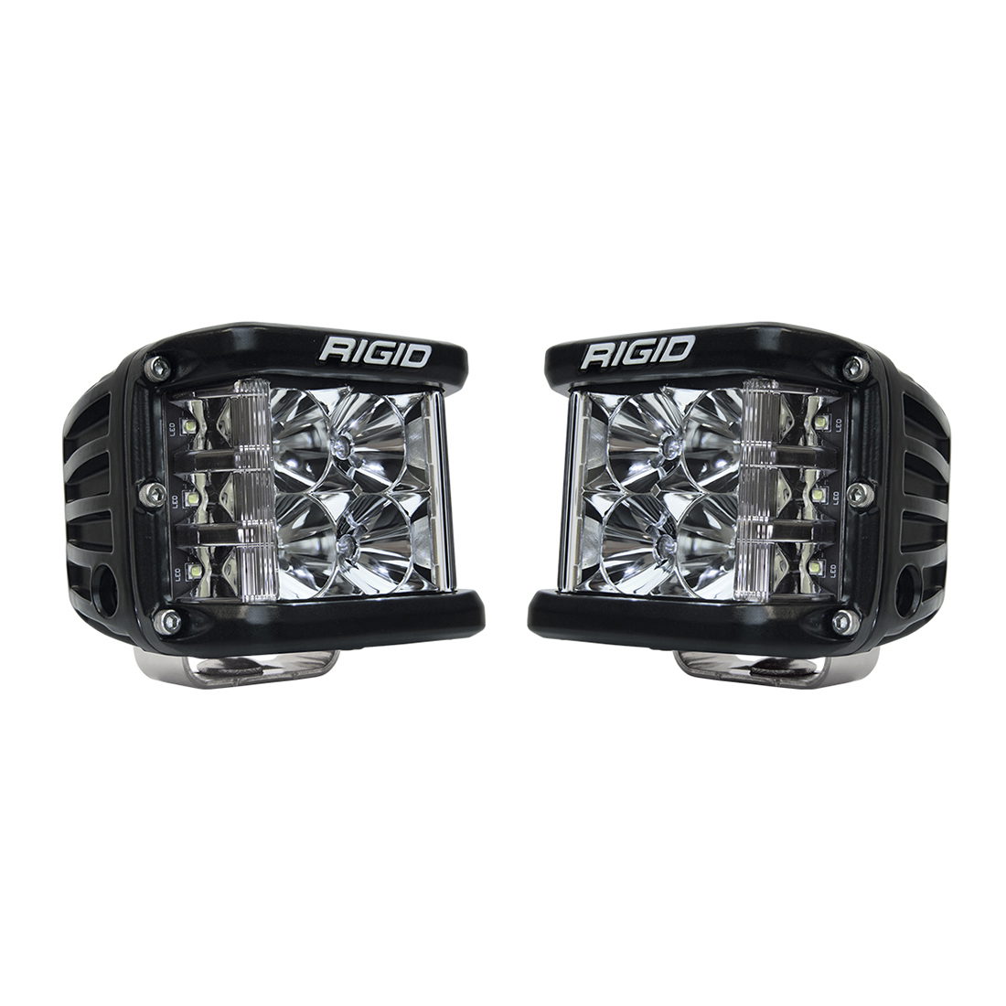 RIGID Industries D-SS PRO Side Shooter, Flood Optic, Pair