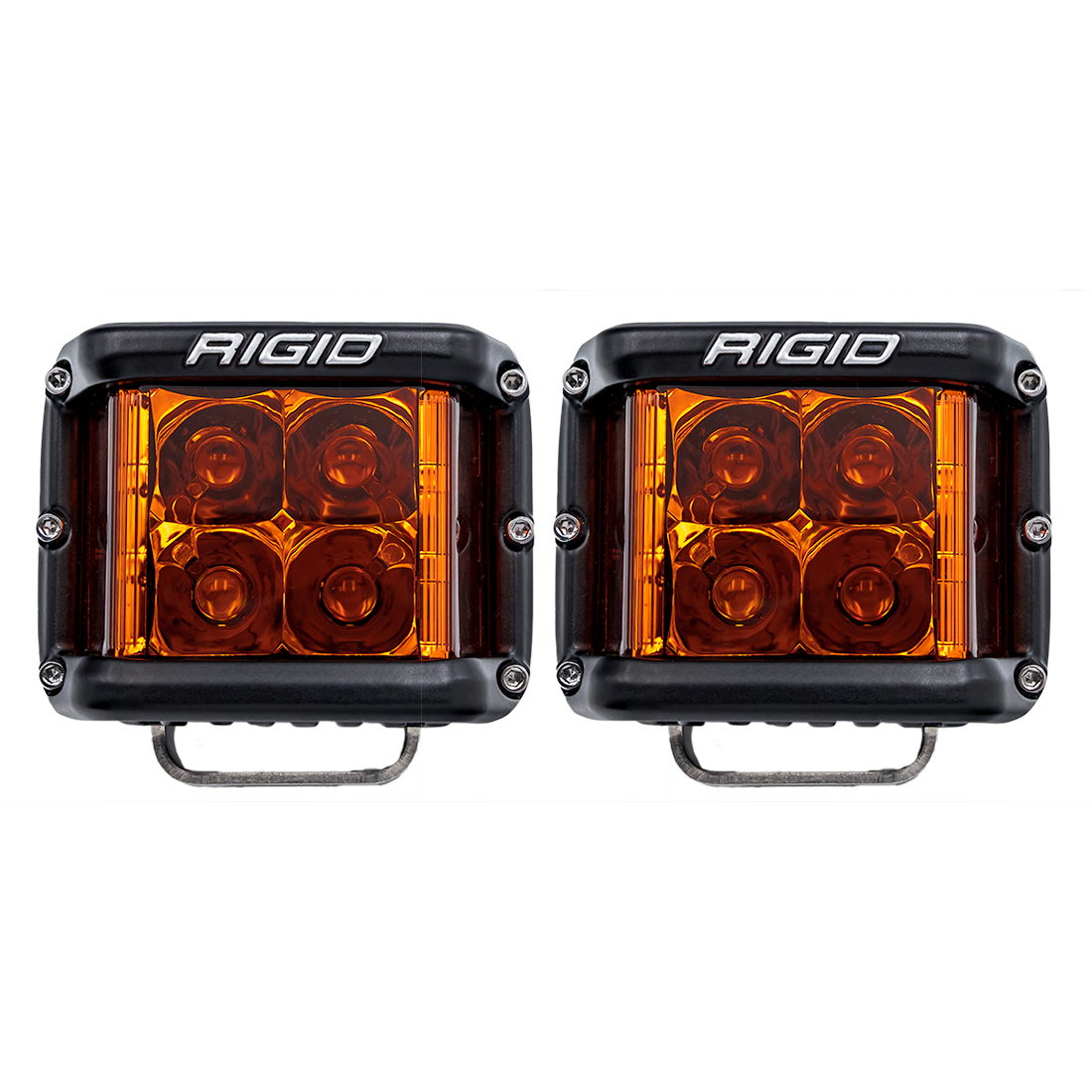 RIGID Industries D-SS Spot with Amber PRO Lens, Pair