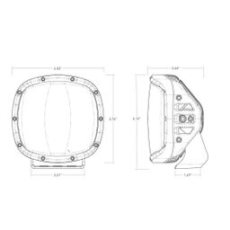 Adapt XP Powersports Light, 3 Zones, GPS, Pair, view 4, RIGID Industries 300415