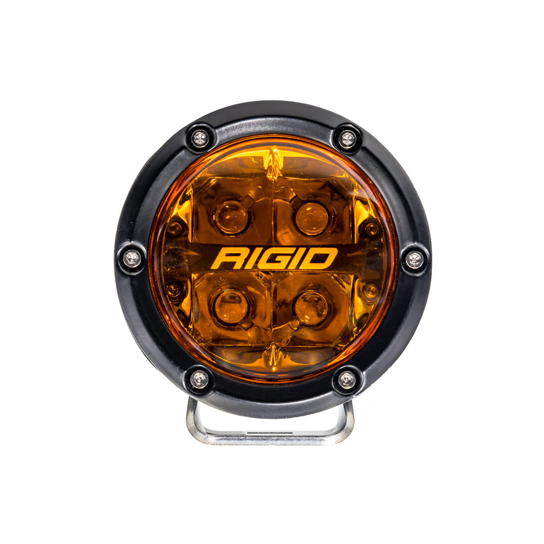 RIGID Industries 360-Series 4 Inch Spot with Amber PRO Lens, Pair
