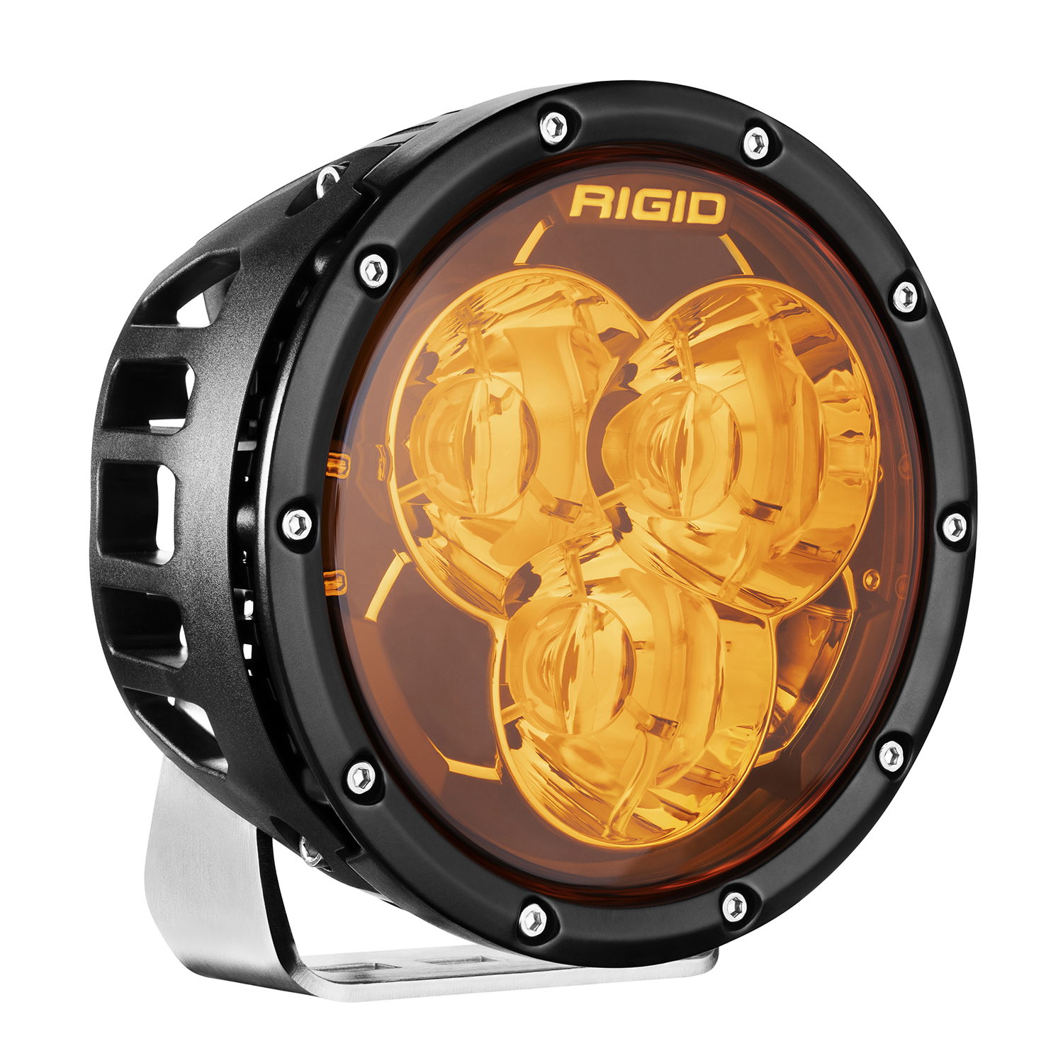 RIGID Industries 360-Series 6 Inch Laser, Amber PRO, Precision Spot