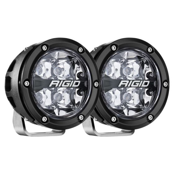 RIGID Industries 360-Series 4 Inch Lamp, Spot Beam, Set of 2