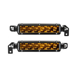 Toyota Tundra 6 Inch SR-Series Fog Kit, Yellow, view 2 — RIGID Industries 37201