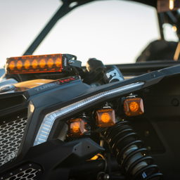 Can-Am Maverick X3 Revolve Headlight Kit, view 2, RIGID Industries 41637