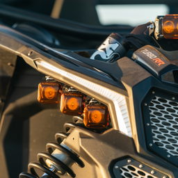 Can-Am Maverick X3 Revolve Headlight Kit, view 3, RIGID Industries 41637