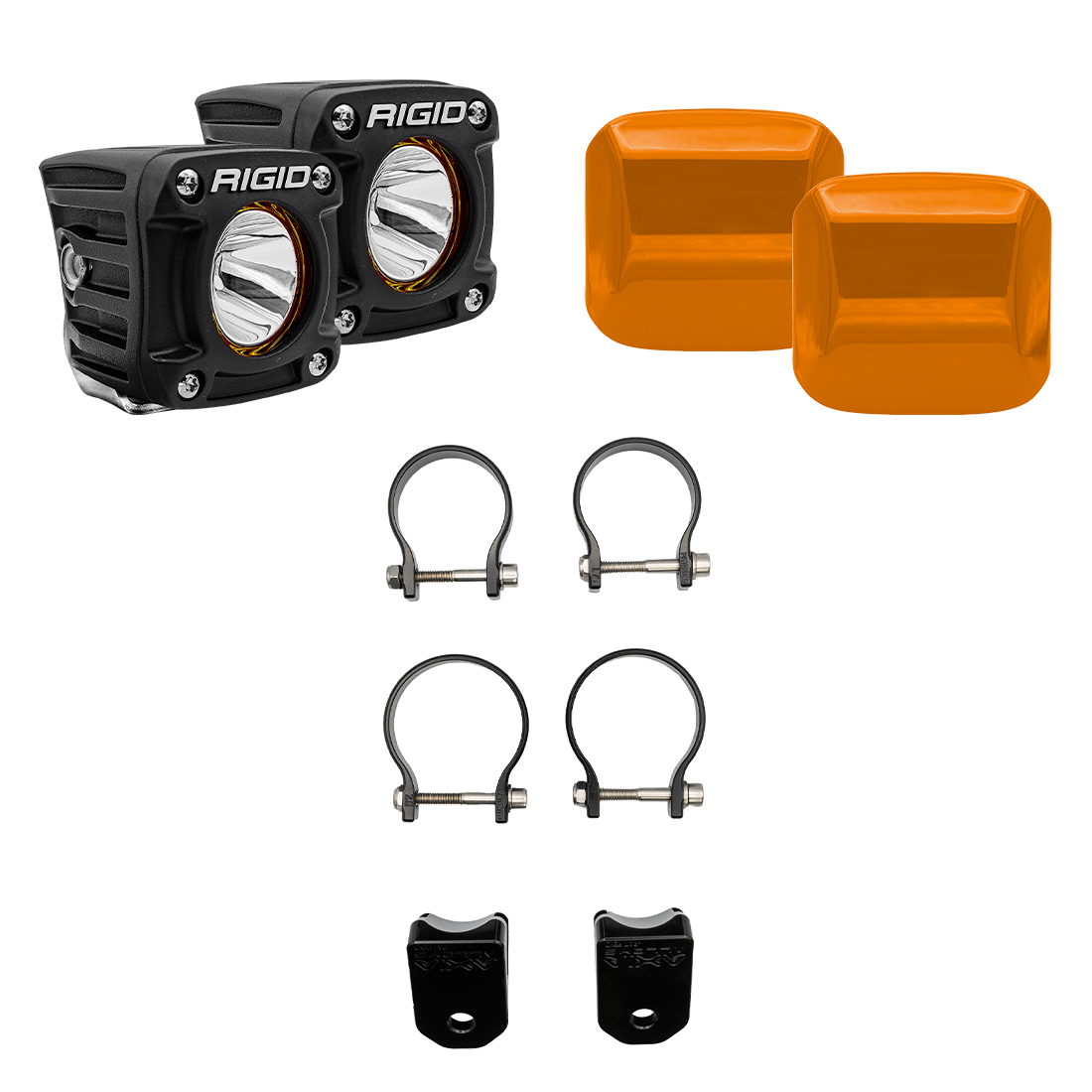RIGID Industries Side-by-Side Revolve A-Pillar Light Kit