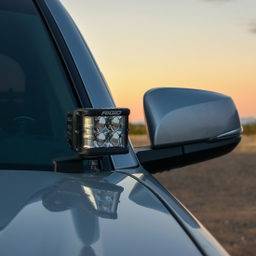 Toyota Tacoma A-Pillar Light Kit with D-SS Flood (2016-2020), view 4 — RIGID Industries 46707