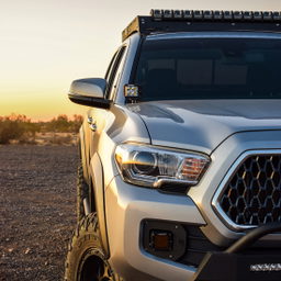 Toyota Tacoma A-Pillar Light Kit with D-SS Flood (2016-2020), view 5 — RIGID Industries 46707
