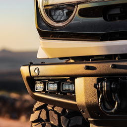 Ford Bronco Mod Bumper Triple SR-M Fog Kit, view 5 — RIGID Industries 46731