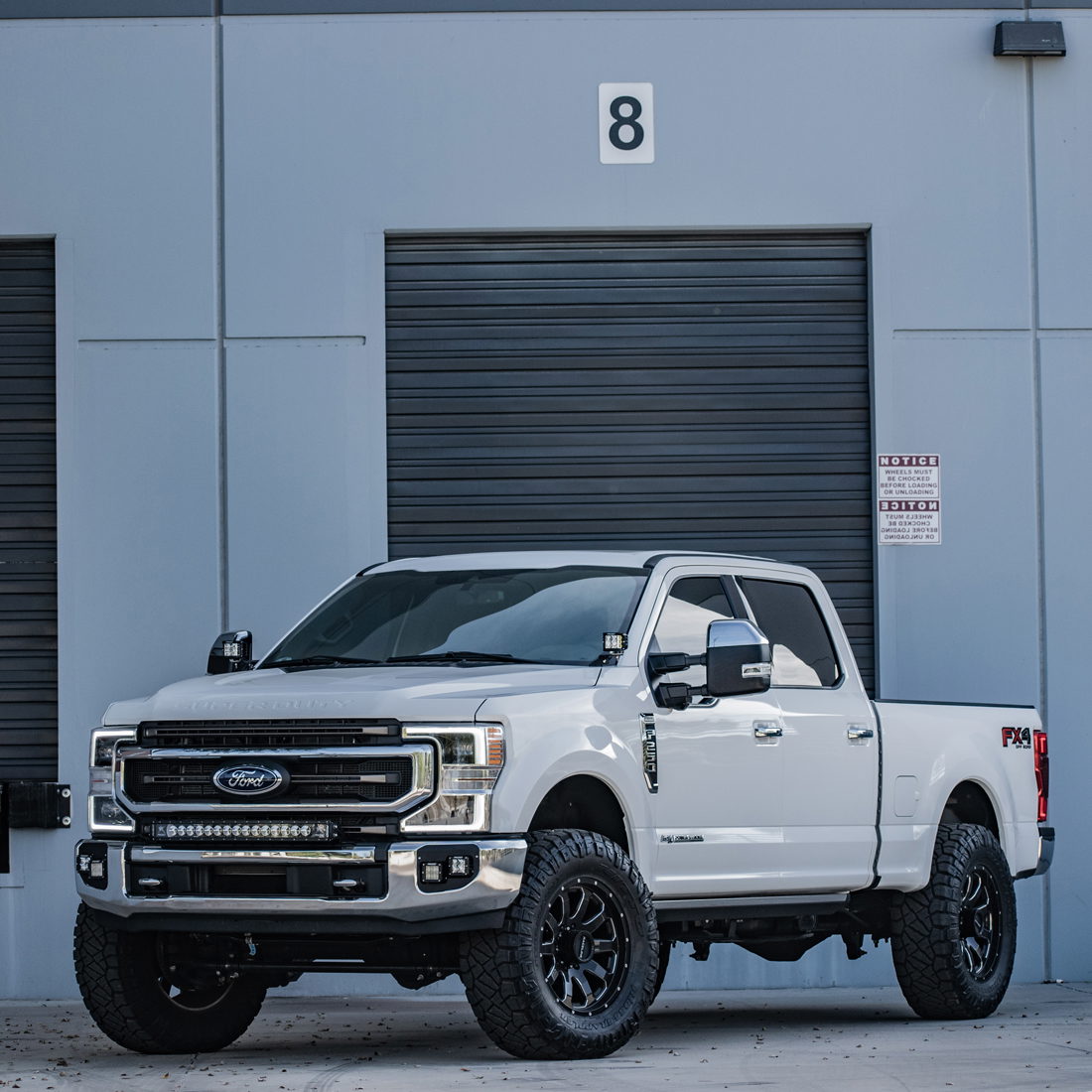 RIGID Industries Ford Super Duty Bumper Bar Mount