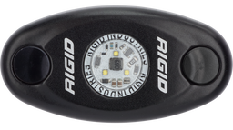 A-Series Light, Low Power, Natural White, Black, view 2 — RIGID Industries 480023