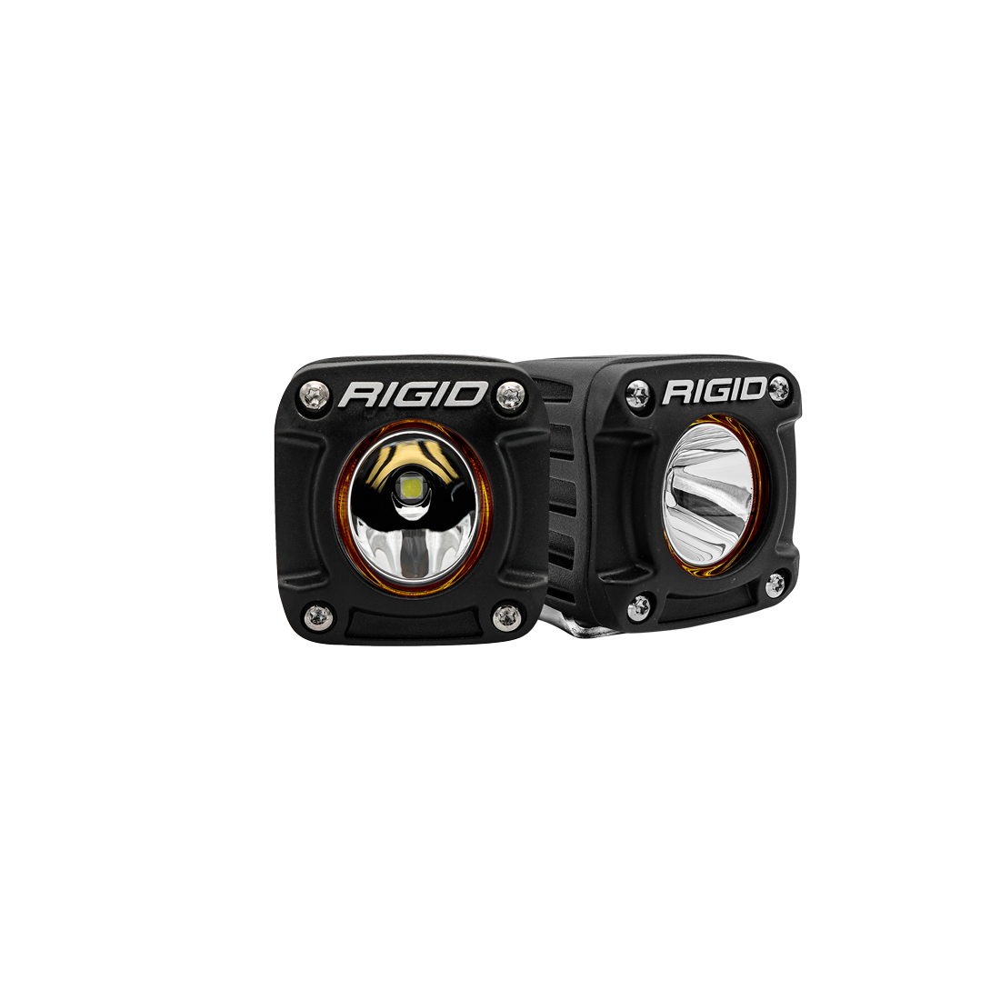 RIGID Industries Revolve Pod with Amber Backlight, Pair