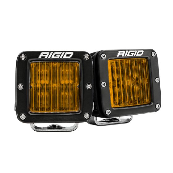 RIGID Industries D-Series PRO SAE Fog Light, Yellow, Pair