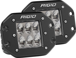 D-Series PRO Driving Optic, Flush Mount, Black, view 2, RIGID Industries 512313
