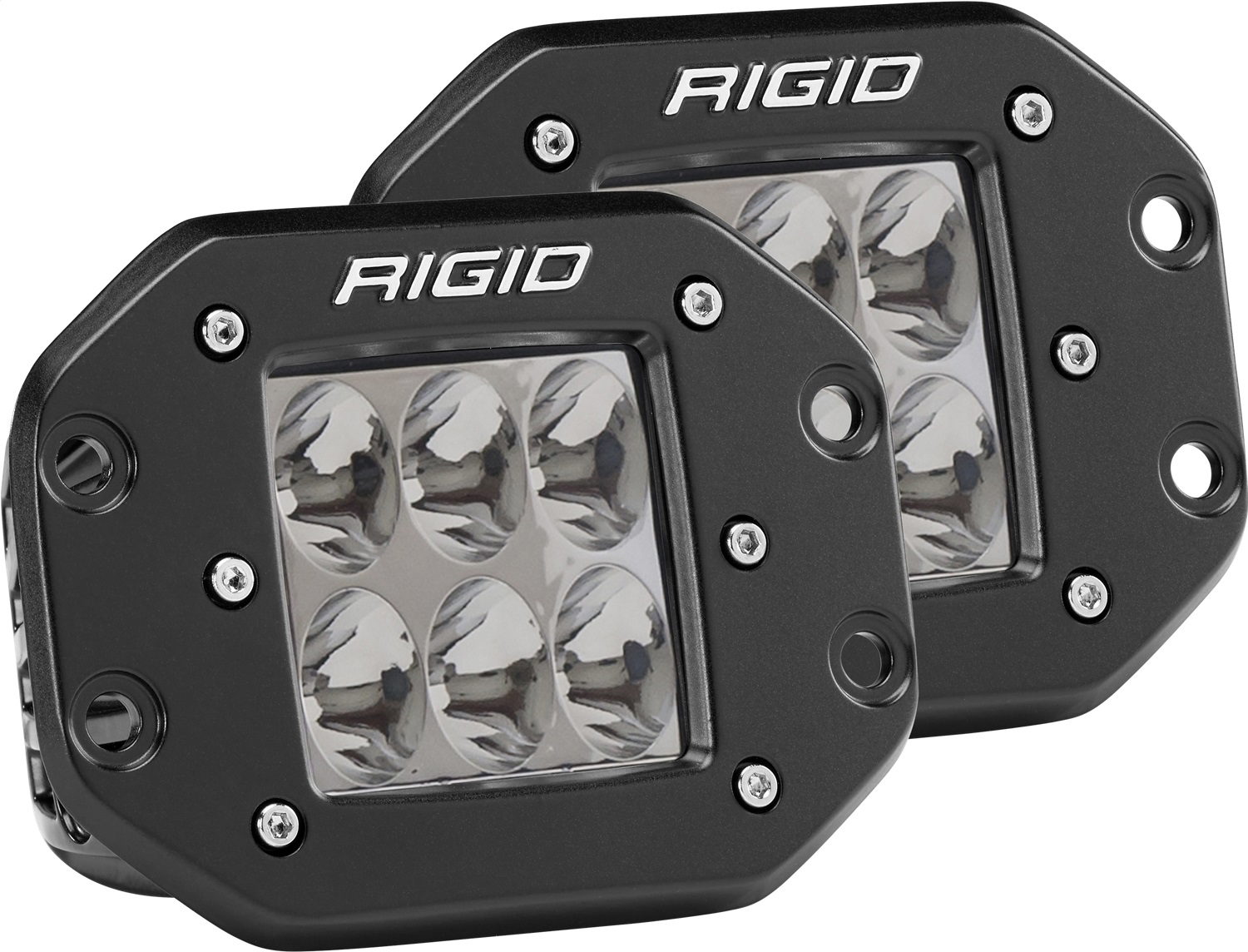 RIGID Industries D-Series PRO Driving Optic, Flush Mount, Black