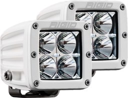 D-Series PRO Flood Optic, Surface Mount, White, RIGID Industries 602113