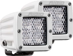 D-Series PRO Flood Diffused, Surface Mount, White, RIGID Industries 602513