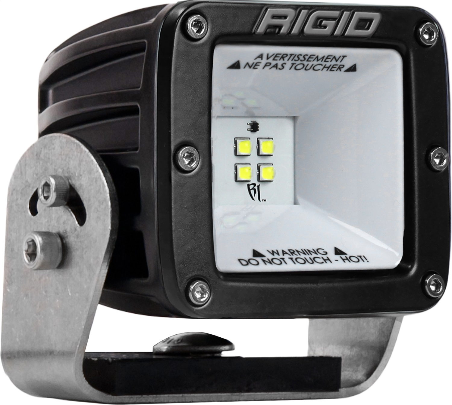 RIGID Industries 2x2 115 Degree Scene Light, Surface Mount, Black