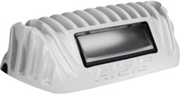 1x2 65 Degree Scene Light, White Housing, view 2, RIGID Industries 86620