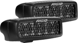 SR-Q Series PRO Midnight Edition, Spot Diffused, Pair, view 5, RIGID Industries 905513BLK