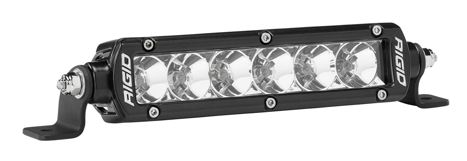 RIGID Industries SR-Series PRO 6 Inch Light, Flood Optic, Black