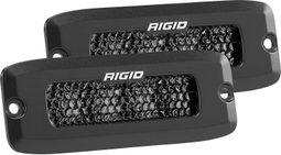 SR-Q Series PRO Midnight Edition, Flush Mount, Pair, view 2, RIGID Industries 925513BLK