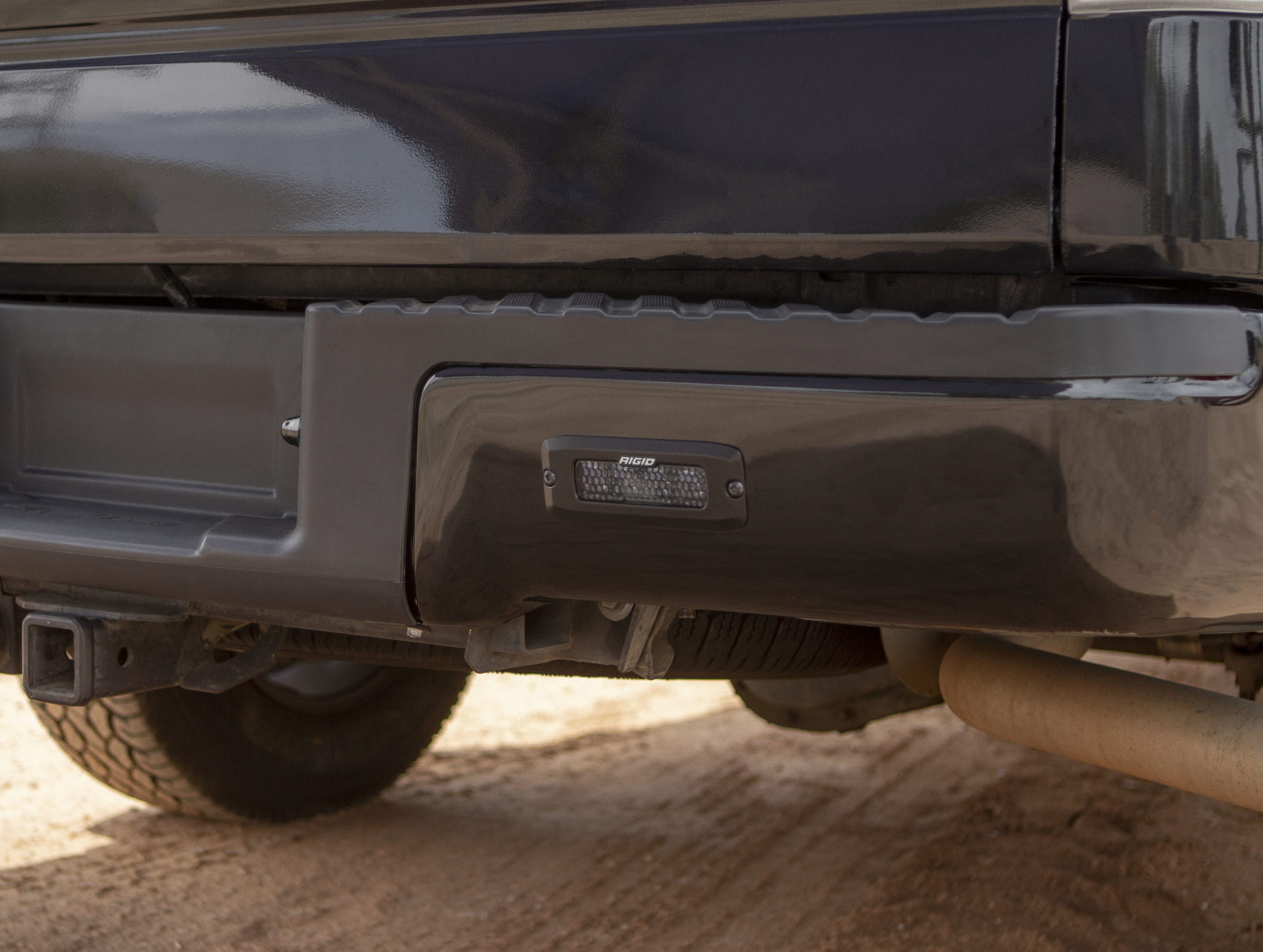 RIGID Industries SR-Q Series PRO Midnight Edition, Flush Mount, Pair