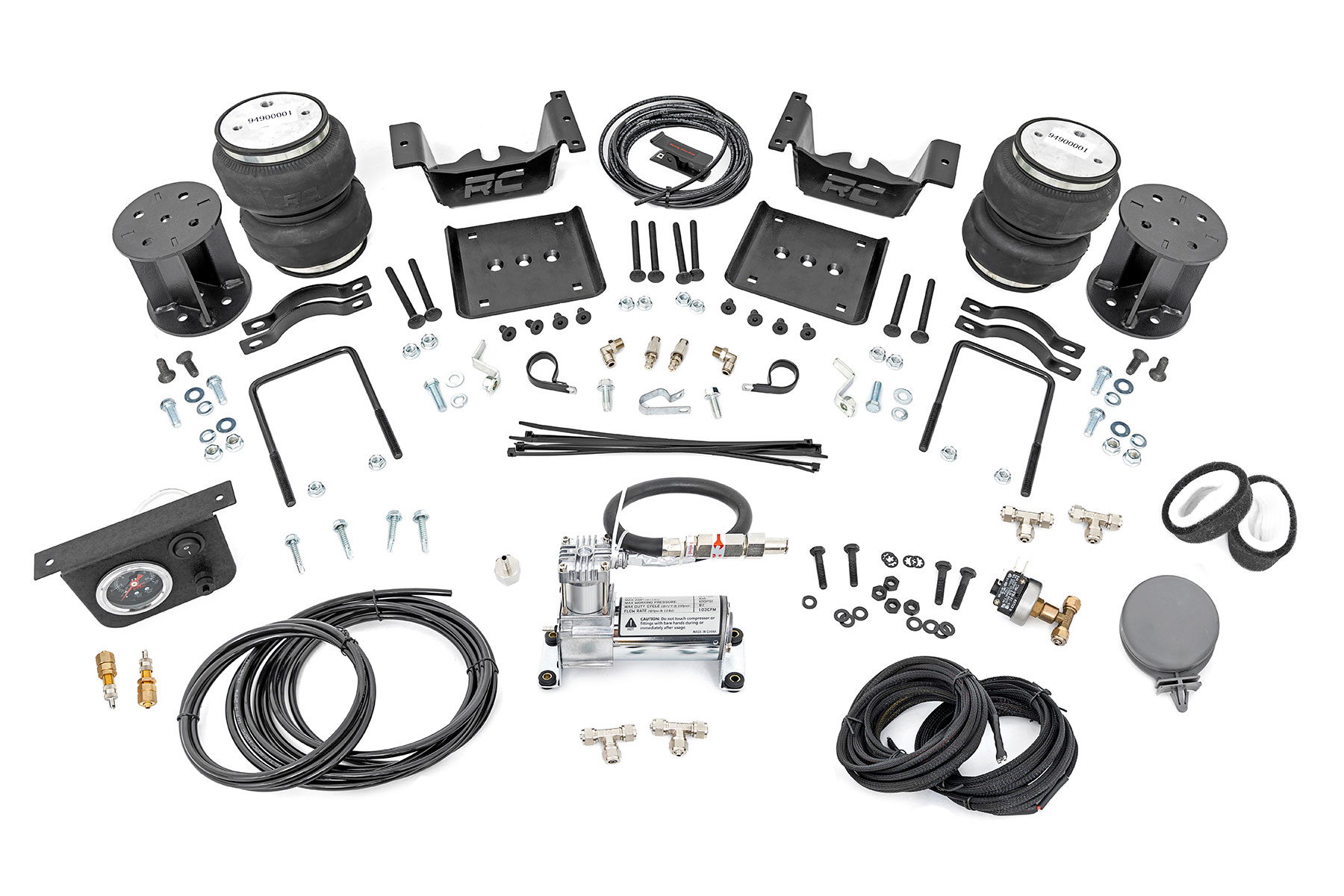 Rough Country Rough Country Air Spring Kit w/compressor 100054C