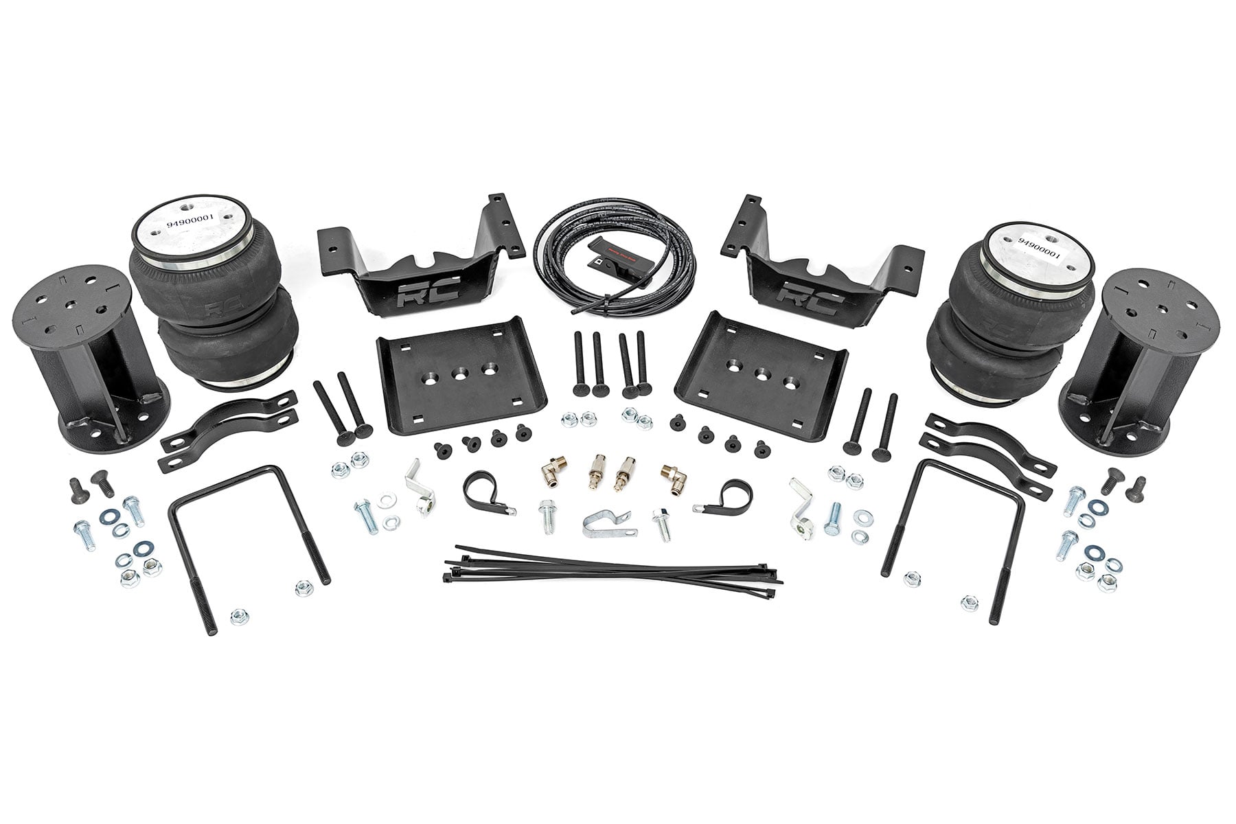 Rough Country Air Spring Kit with 6-Inch 6-Degree Spacers for Silverado 1500