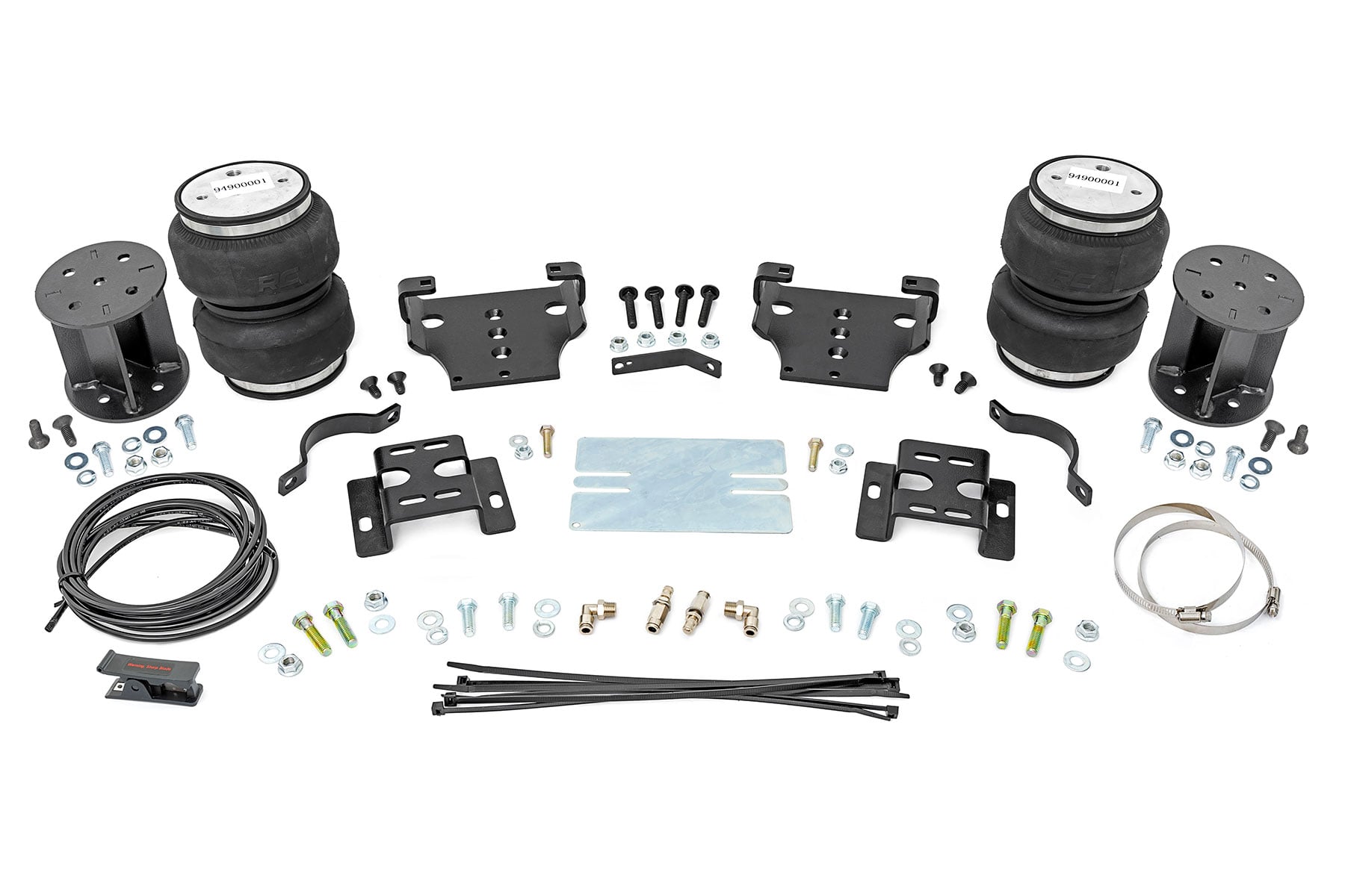Rough Country Air Spring Kit for 0-6 Inch Lifted Chevy/GMC 2500 HD for the GMC Sierra 2500