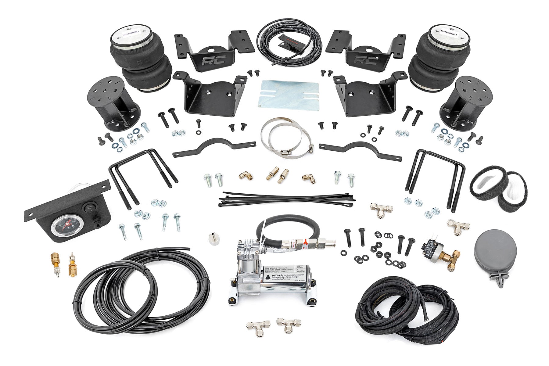 Rough Country Rough Country Air Spring Kit w/compressor 100074C