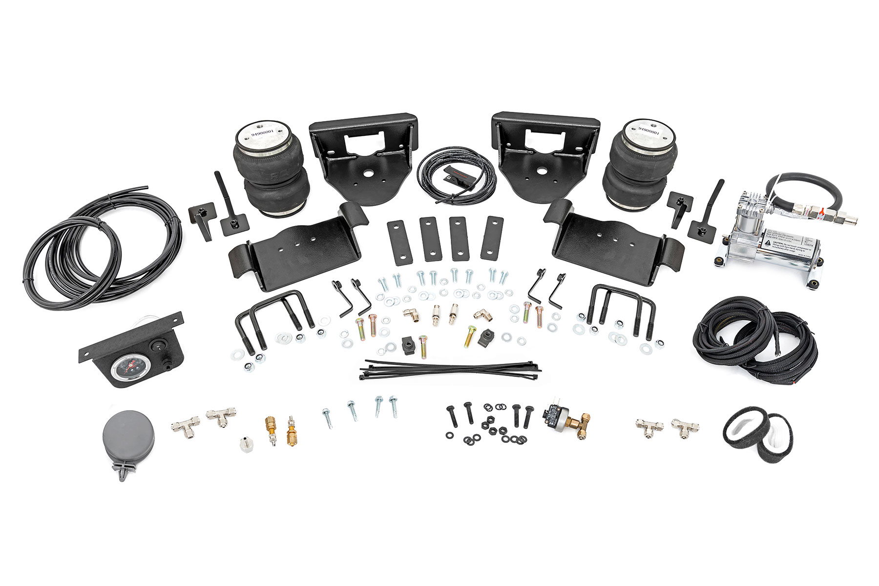 Rough Country Air Spring Kit with Compressor for Ford F-150 4WD