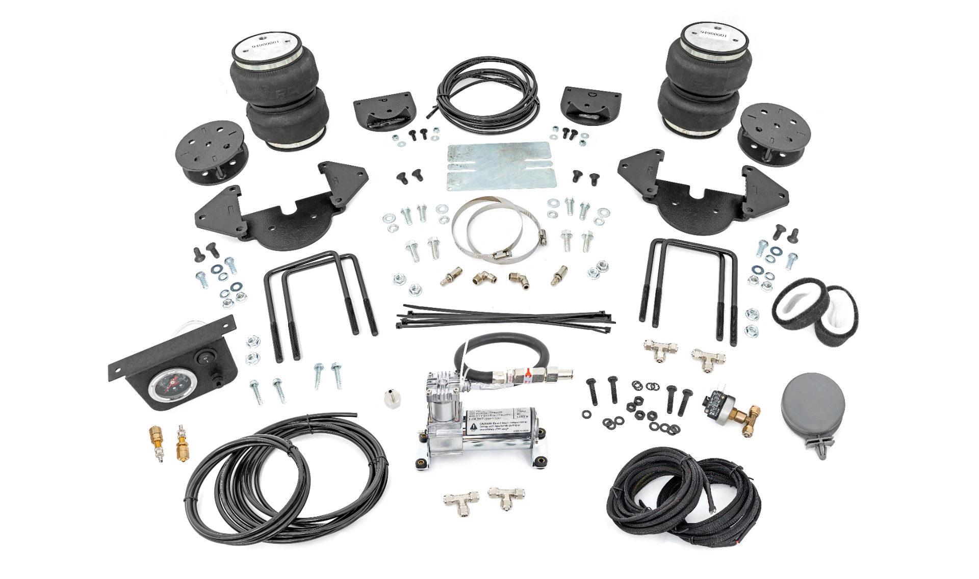 Air Spring Kit with 1.5 Inch Spacer for Silverado & Sierra (2019-2025) — Rough Country 100113C