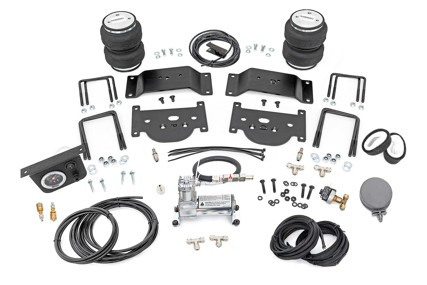 Air Spring Kit with Compressor for Toyota Tundra (2007-2021) — Rough Country 10024C