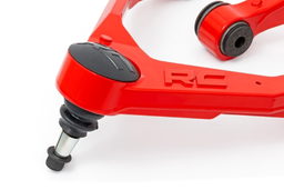 Red Forged Aluminum Upper Control Arms with POM Joints, view 2, Rough Country 10025RED
