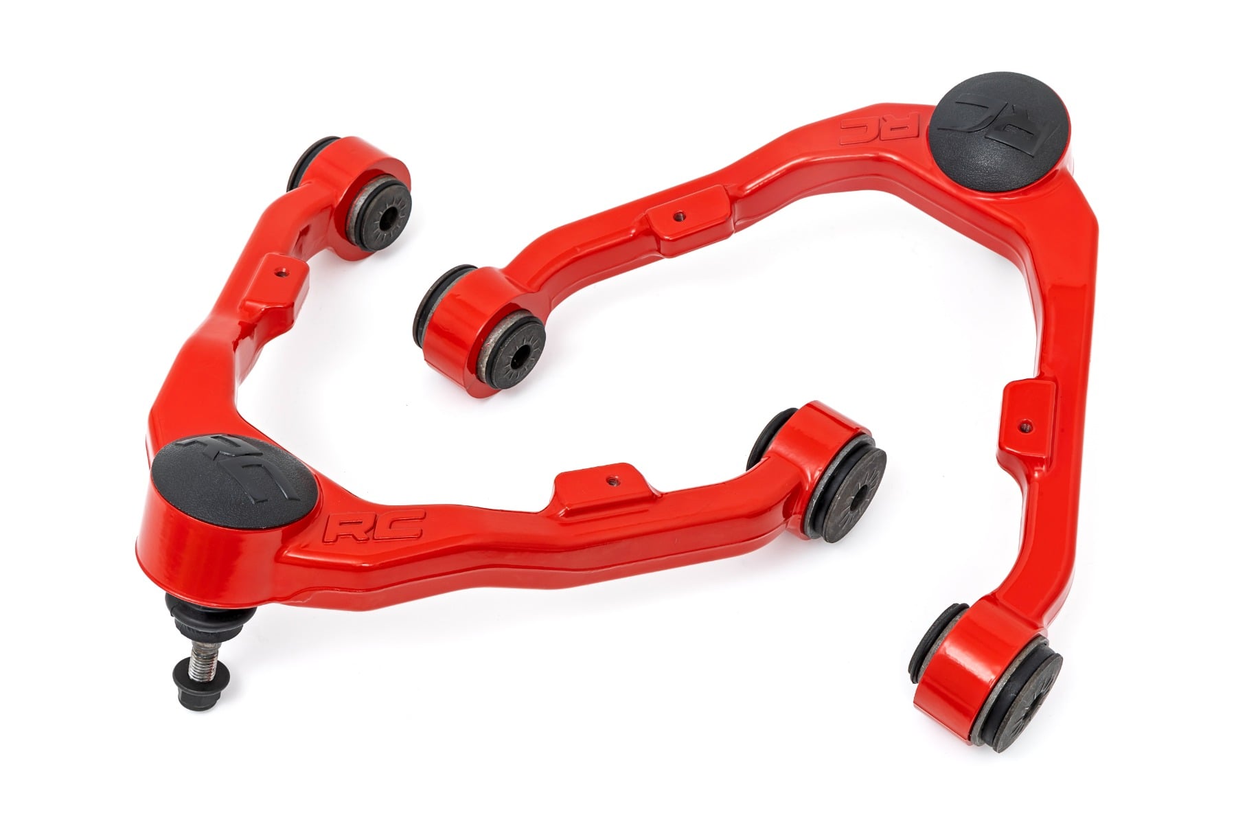 Rough Country Red Forged Upper Control Arms for Silverado & Sierra 1500