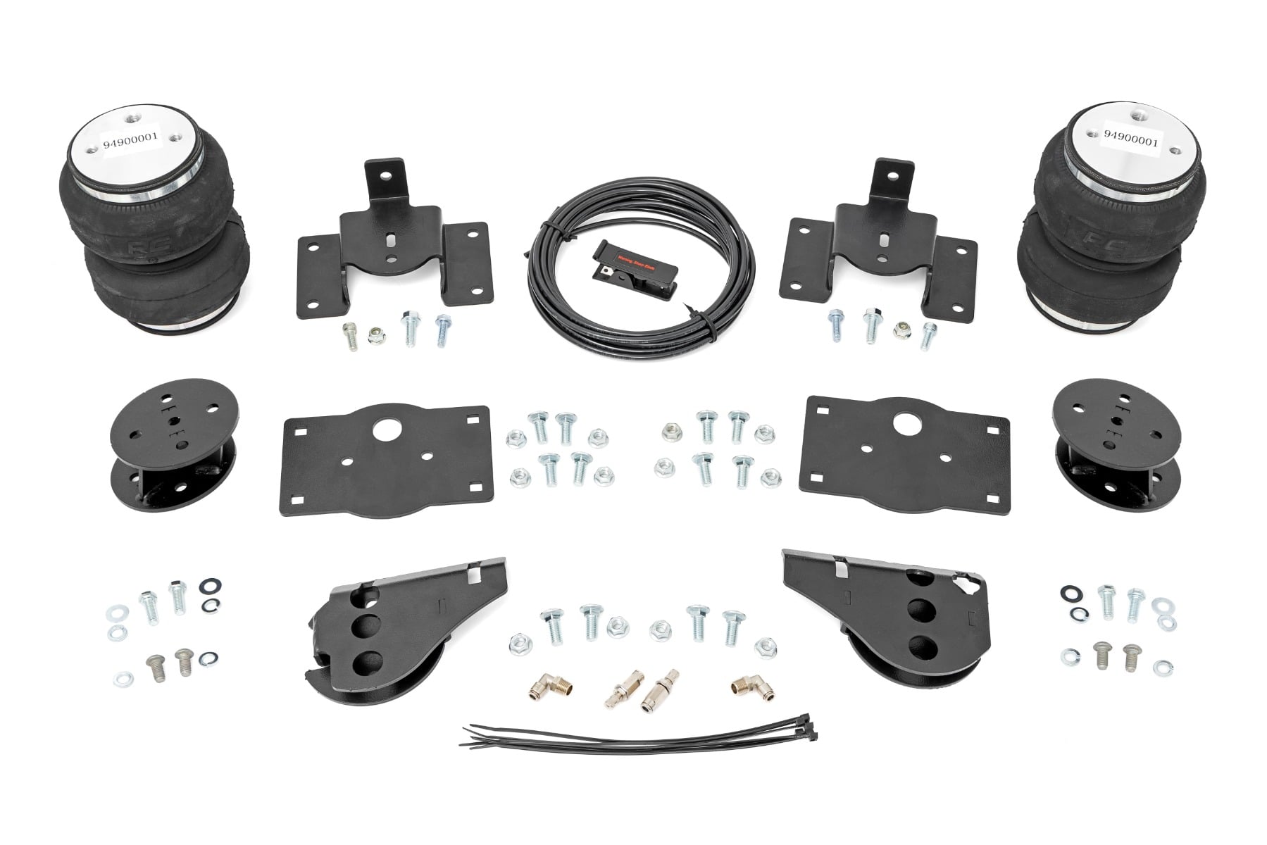 Rough Country Air Spring Kit with 4 Inch Lift Spacers for Ram 1500