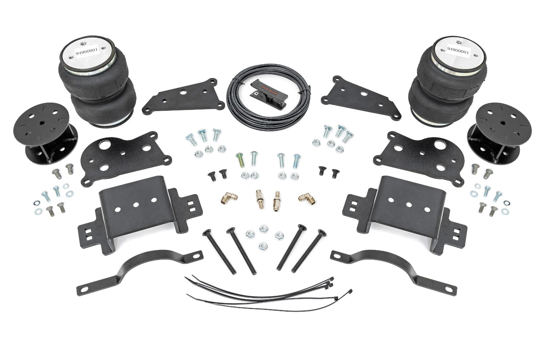 Rough Country Air Spring Spacer Kit for 5-Inch Lifted Ram 2500 4WD