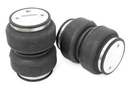 Air Spring Spacer Kit with Compressor for Ram 2500 4WD (2014-2025), view 2 — Rough Country 10033AC