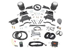 Air Spring Spacer Kit with Compressor, 5-Inch Lifted Ram 2500, Rough Country 10033WC