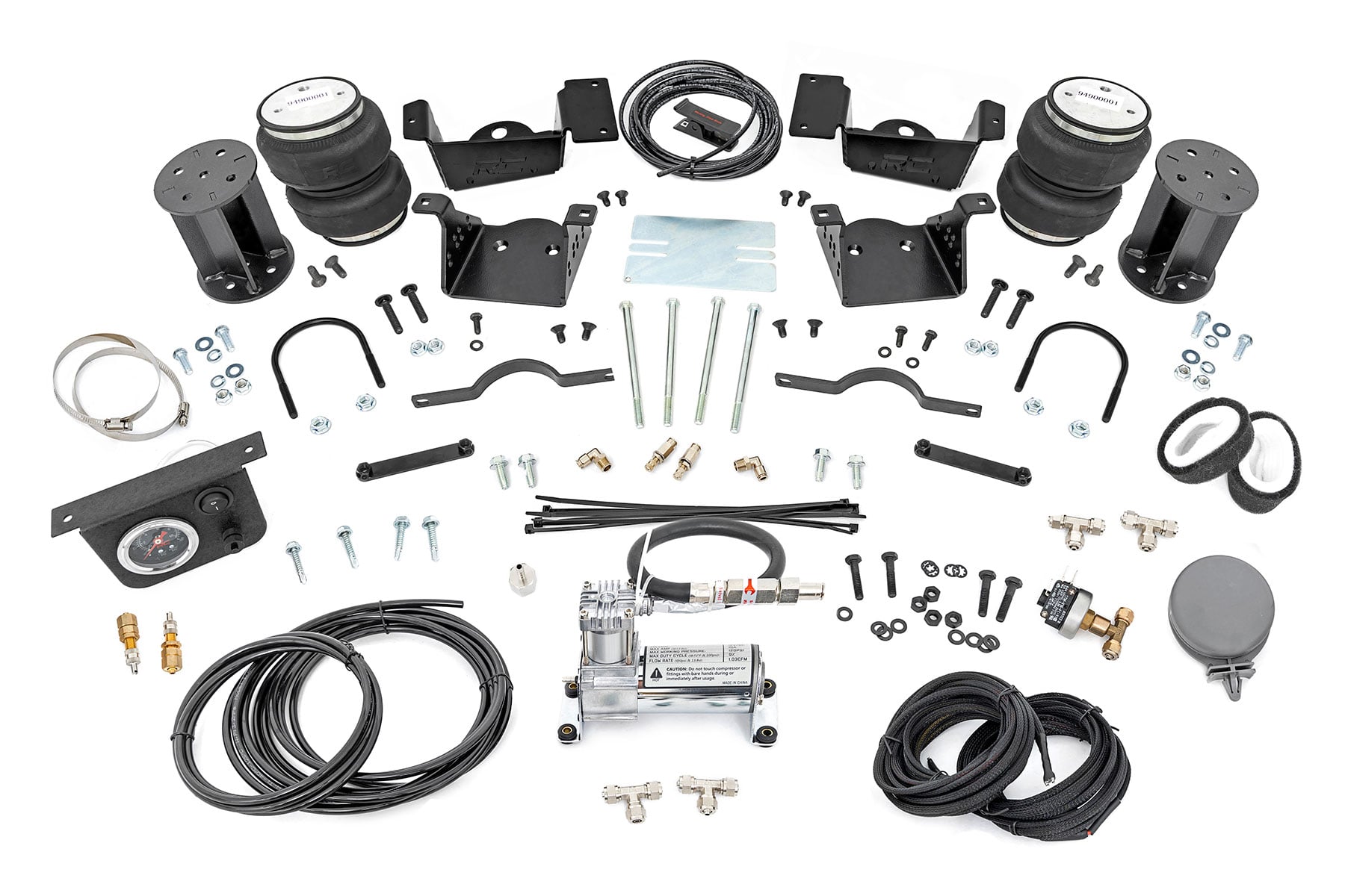 Rough Country Rough Country Air Spring Kit w/compressor 100347C