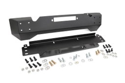 Front Stubby Winch Bumper for Jeep Wrangler 4WD (1987-2006), Rough Country 1012