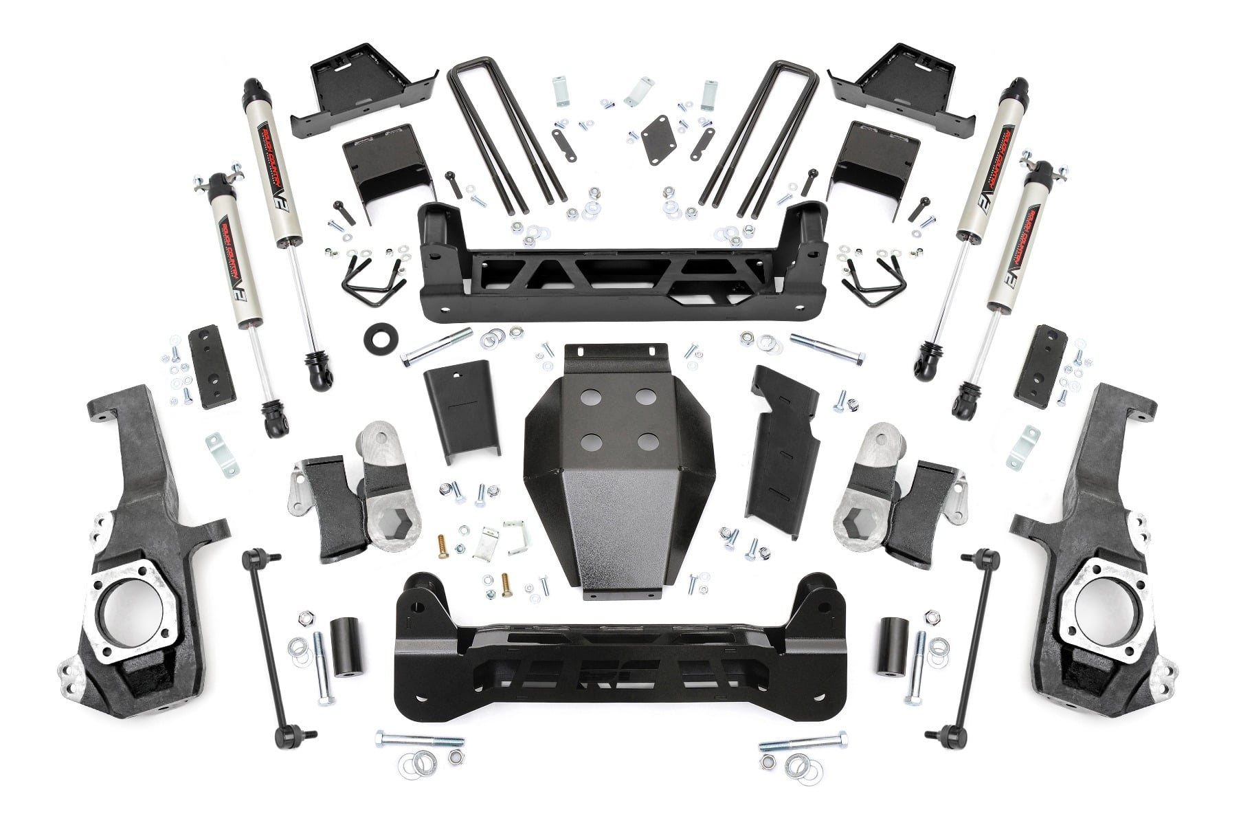 Rough Country 7-Inch Lift Kit for Silverado & Sierra HD