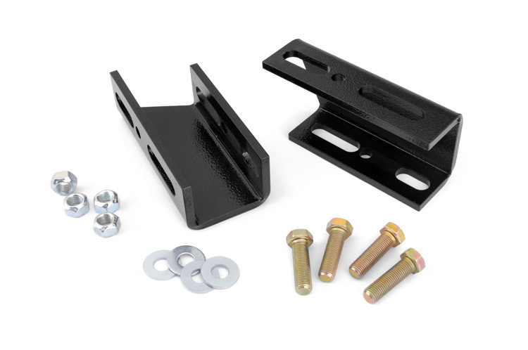 Rough Country Sway Bar Drop Brackets for Factory Front Sway Bar