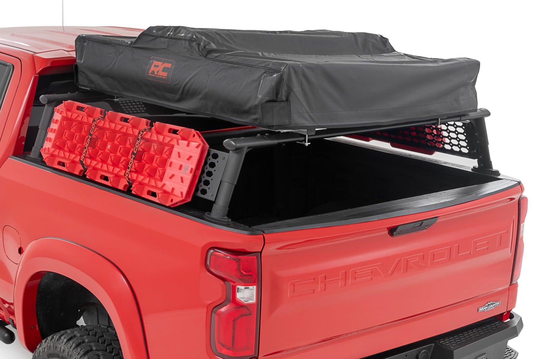 Rough Country Aluminum Half Bed Rack for Chevrolet Silverado 1500