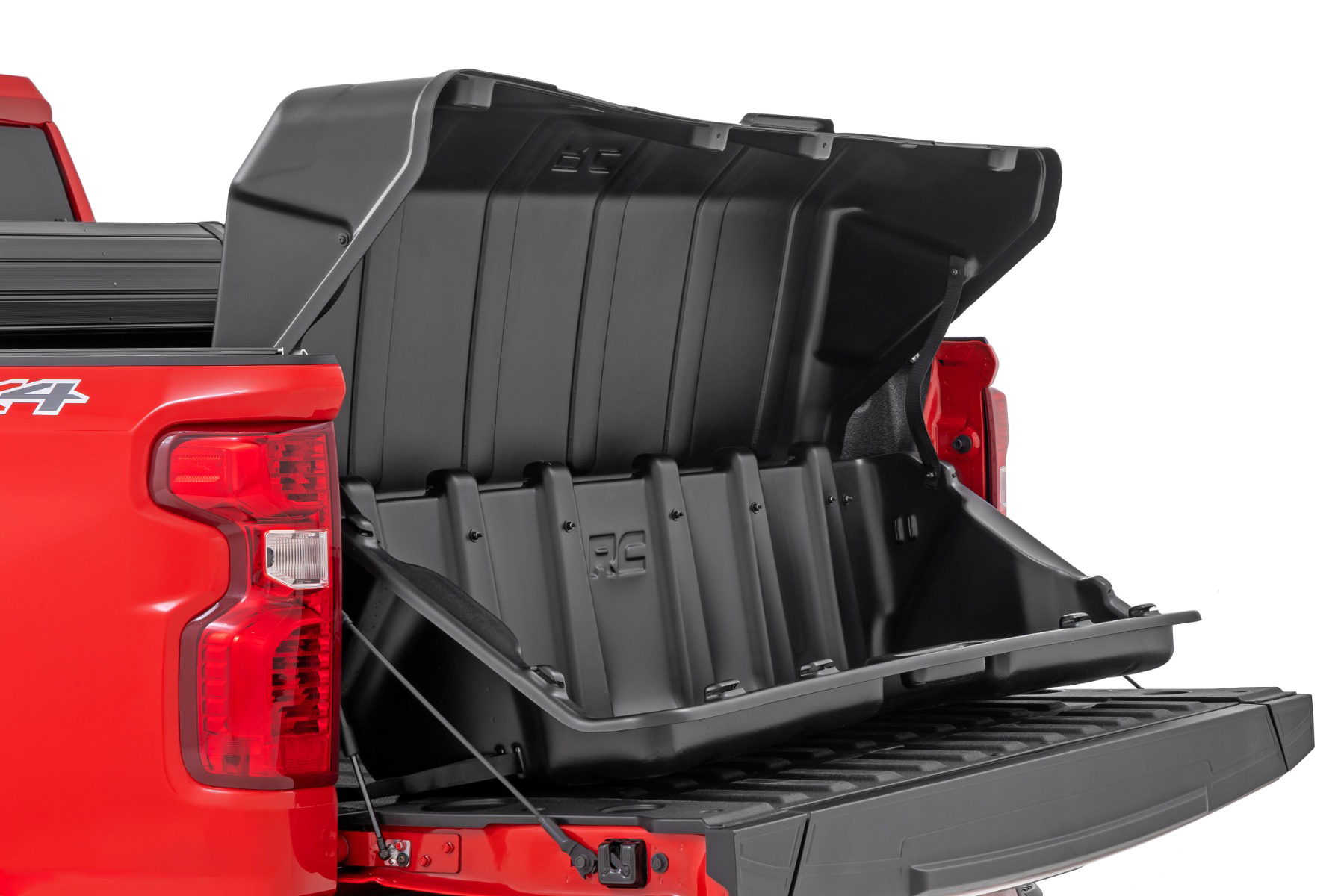 Rough Country Truck Bed Cargo Storage Box with No-Drill Install