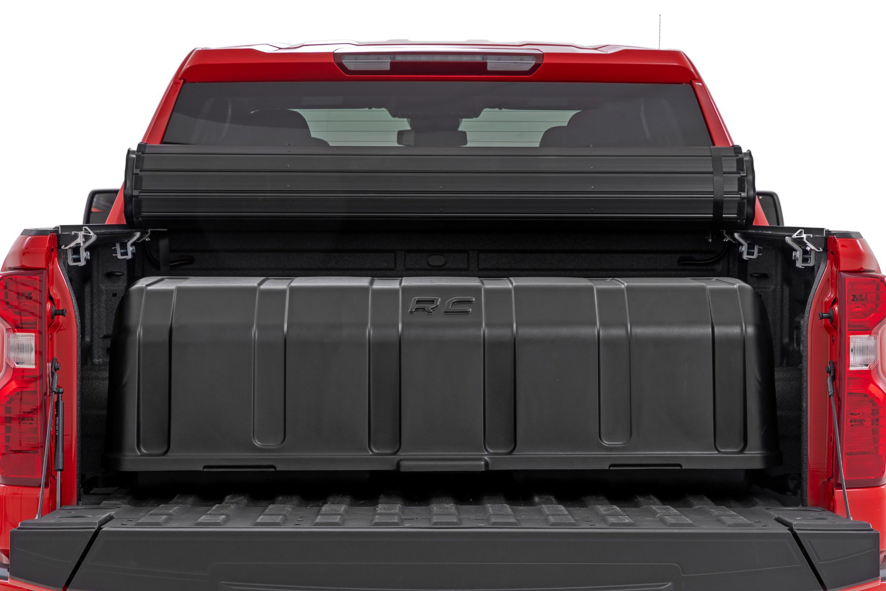 Truck Bed Cargo Storage Box with No-Drill Install, Rough Country 10208