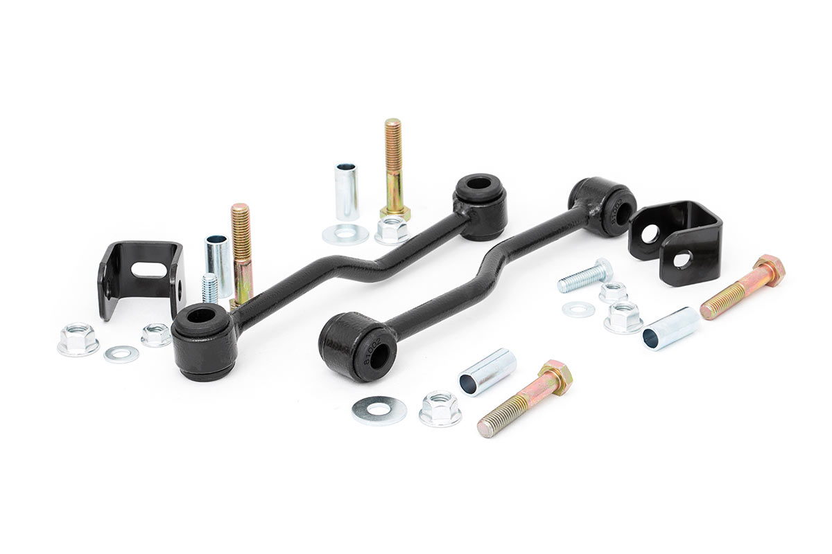 Rough Country Sway Bar Links for Jeep Cherokee (1984–2001) & Wrangler